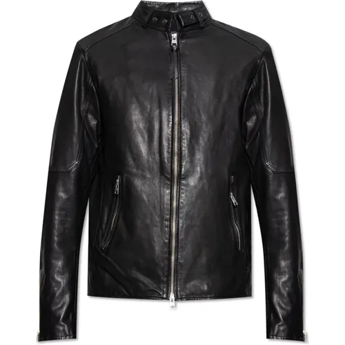 Jackets > Leather Jackets - - AllSaints - Modalova