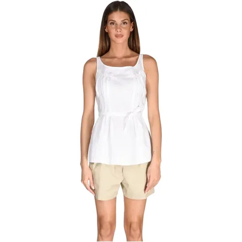 Tops > Sleeveless Tops - - Aspesi - Modalova