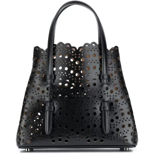 Alaïa - Bags > Handbags - Black - Alaïa - Modalova