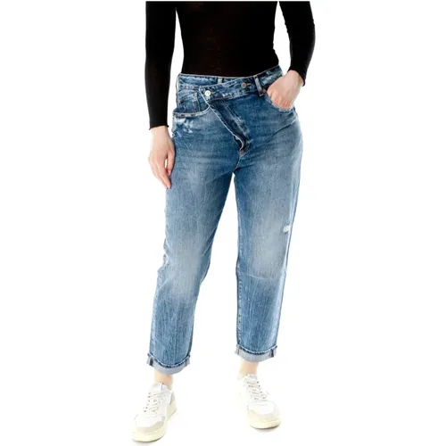 Jeans > Cropped Jeans - - Le Temps Des Cerises - Modalova