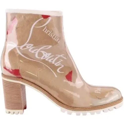 Pre-owned > Pre-owned Shoes > Pre-owned Boots - - Christian Louboutin Pre-owned - Modalova