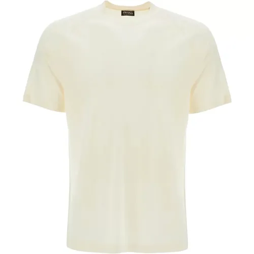 Tops > T-Shirts - - Ermenegildo Zegna - Modalova