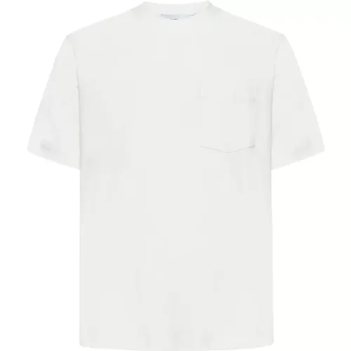 Lardini - Tops > T-Shirts - White - Lardini - Modalova