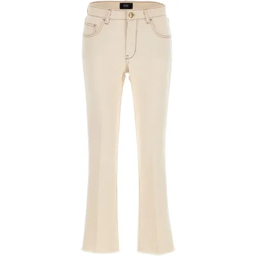 Trousers > Straight Trousers - - Fay - Modalova