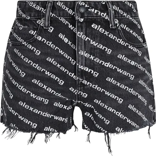 Shorts > Denim Shorts - - alexander wang - Modalova