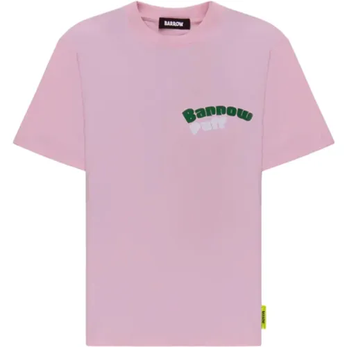 Barrow - Tops > T-Shirts - Pink - Barrow - Modalova