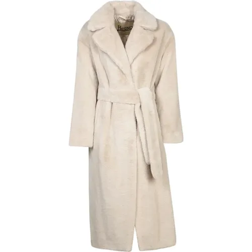 Coats > Belted Coats - - Herno - Modalova