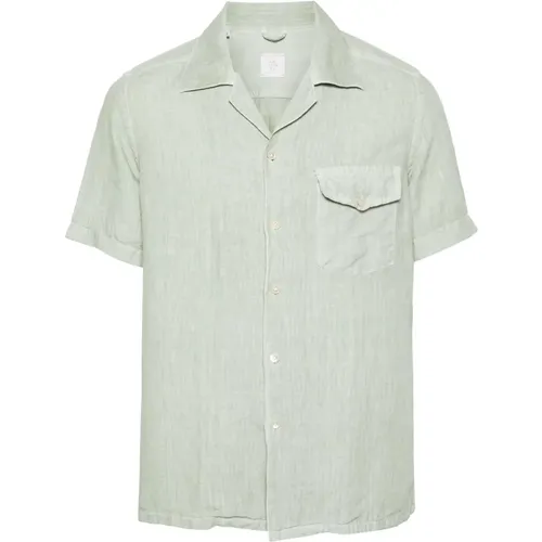 Shirts > Short Sleeve Shirts - - Eleventy - Modalova