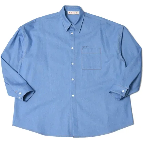 Shirts > Denim Shirts - - Marni - Modalova