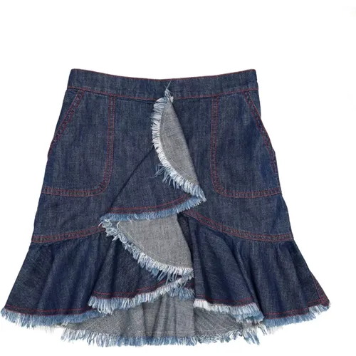 Skirts > Denim Skirts - - Philosophy di Lorenzo Serafini - Modalova