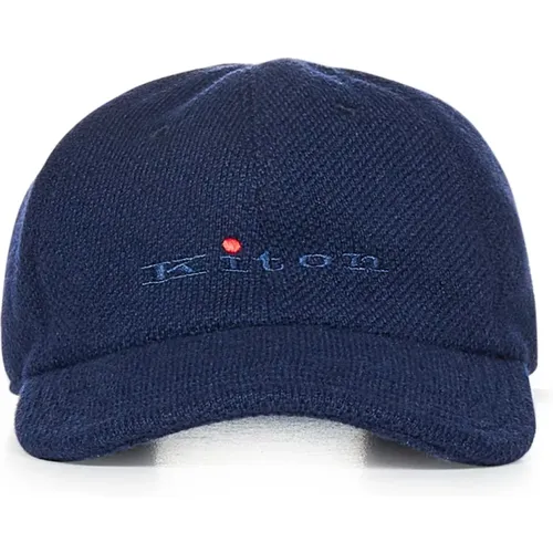 Accessories > Hats > Caps - - Kiton - Modalova