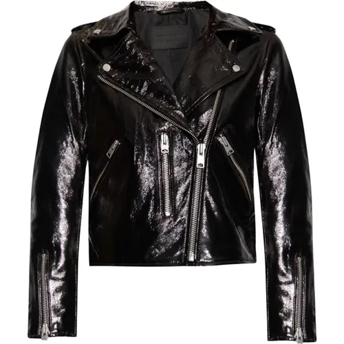 Jackets > Leather Jackets - - AllSaints - Modalova