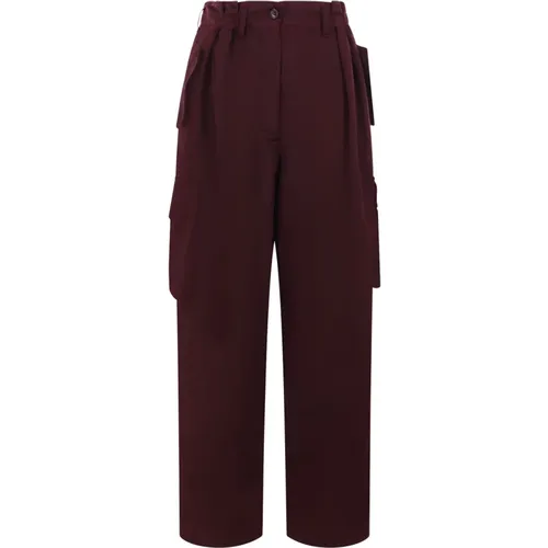 Trousers > Straight Trousers - - Dries Van Noten - Modalova