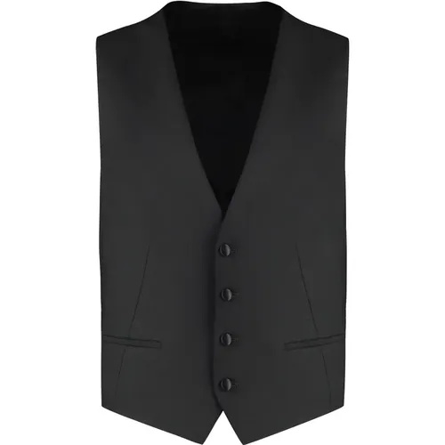 Z Zegna - Jackets > Vests - Black - Z Zegna - Modalova