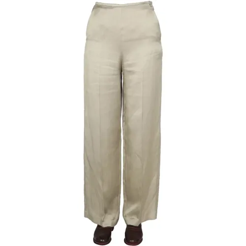 Trousers > Wide Trousers - - Alysi - Modalova