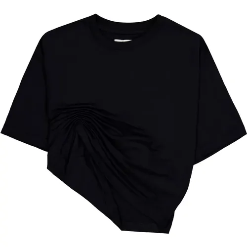 Laneus - Tops > T-Shirts - Black - Laneus - Modalova