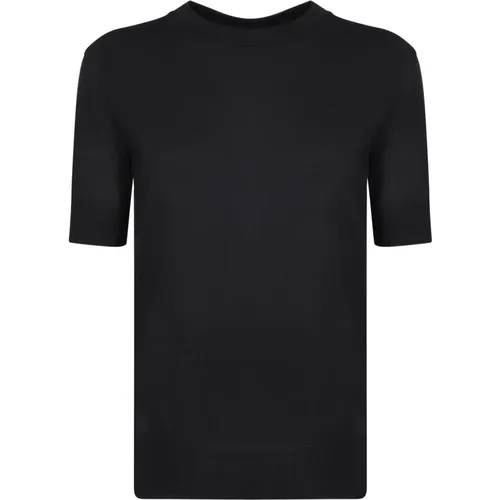 Herno - Tops > T-Shirts - Black - Herno - Modalova