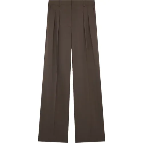 Trousers > Wide Trousers - - Loulou Studio - Modalova