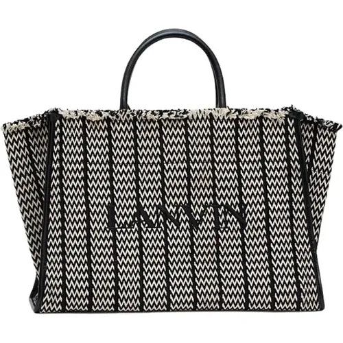 Lanvin - Bags > Handbags - Black - Lanvin - Modalova