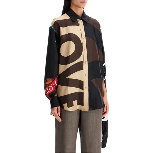 Blouses & Shirts > Shirts - - Moschino - Modalova