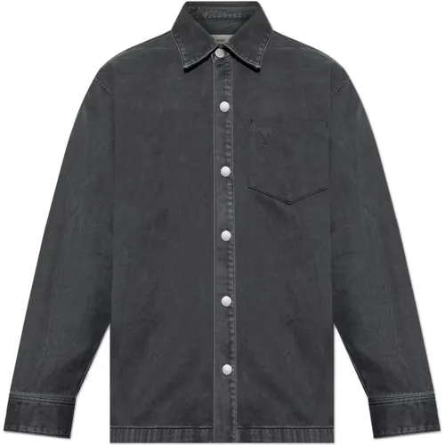 Shirts > Denim Shirts - - Ami Paris - Modalova