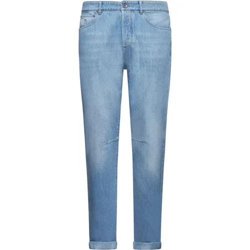 Jeans > Slim-fit Jeans - - BRUNELLO CUCINELLI - Modalova