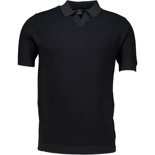 Genti - Tops > Polo Shirts - Blue - Genti - Modalova