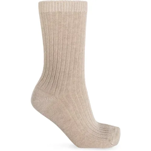 Hanro - Underwear > Socks - Beige - Hanro - Modalova