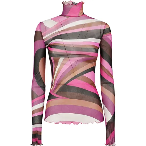 Tops > Long Sleeve Tops - - EMILIO PUCCI - Modalova