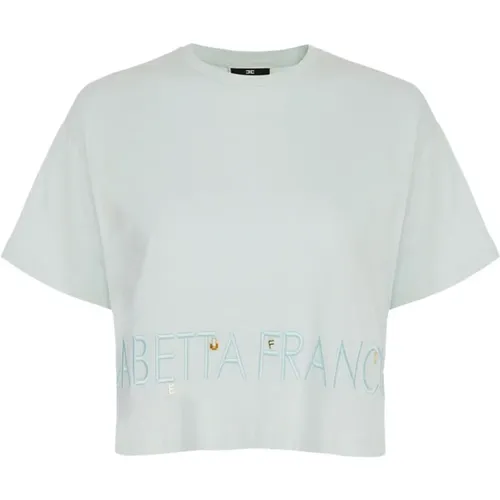 Tops > T-Shirts - - Elisabetta Franchi - Modalova