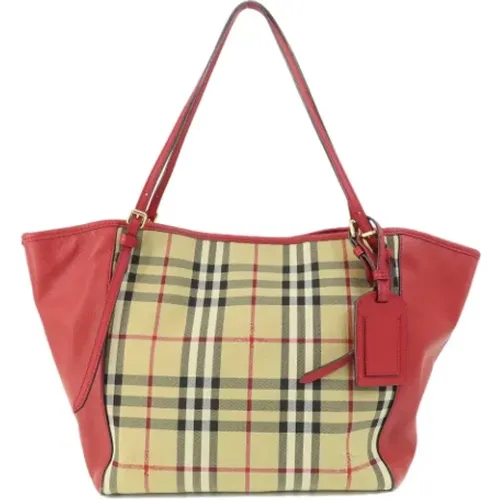 Pre-owned > Pre-owned Bags > Pre-owned Tote Bags - - Burberry Vintage - Modalova