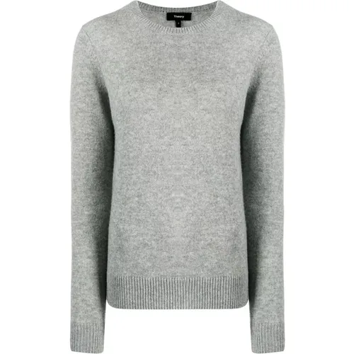 Knitwear > Round-neck Knitwear - - Theory - Modalova