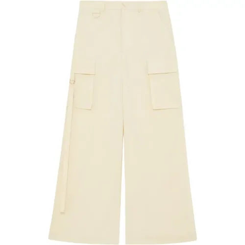 Trousers > Wide Trousers - - PATRIZIA PEPE - Modalova