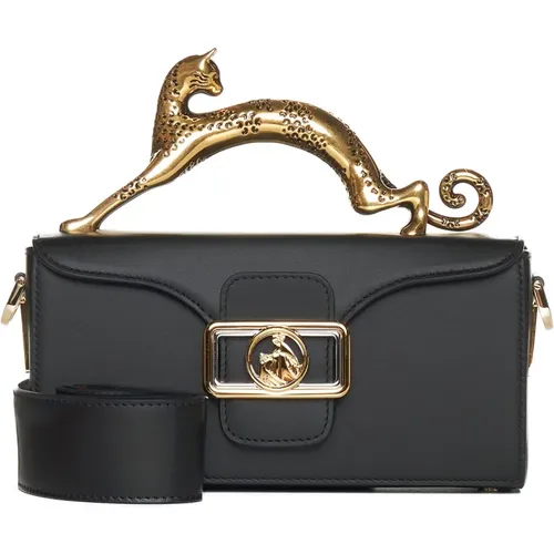 Lanvin - Bags > Handbags - Black - Lanvin - Modalova