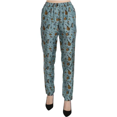 Trousers > Slim-fit Trousers - - Dolce & Gabbana - Modalova