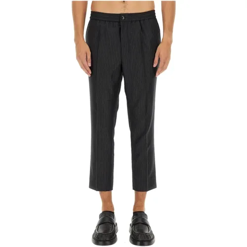 Trousers > Cropped Trousers - - Ami Paris - Modalova