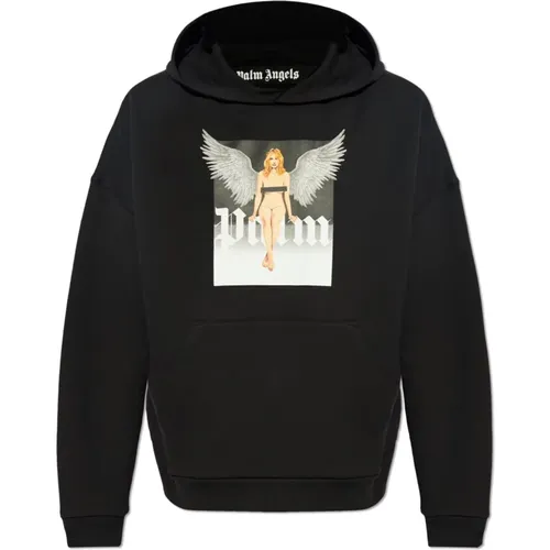 Sweatshirts & Hoodies > Hoodies - - Palm Angels - Modalova