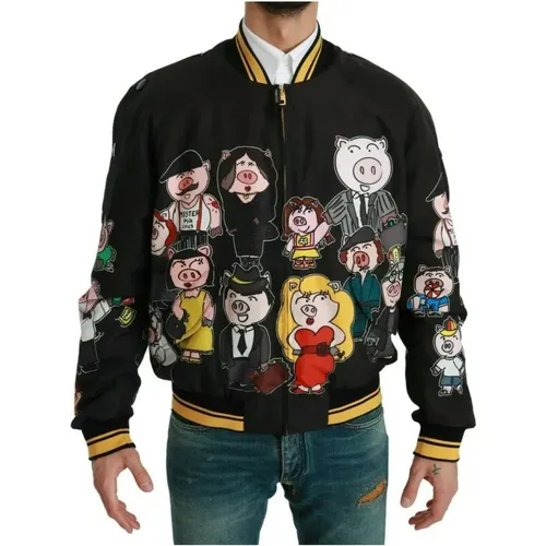 Jackets > Bomber Jackets - - Dolce & Gabbana - Modalova