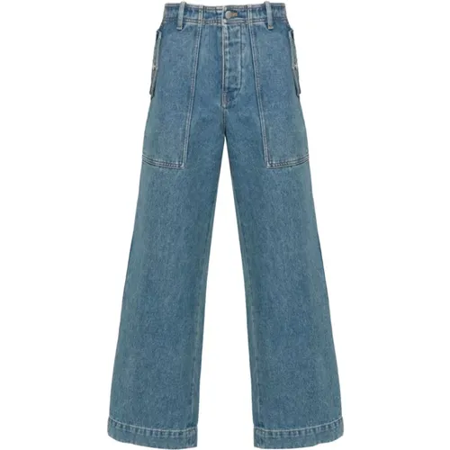 Jeans > Wide Jeans - - Maison Kitsuné - Modalova