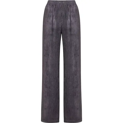 Trousers > Straight Trousers - - Alysi - Modalova