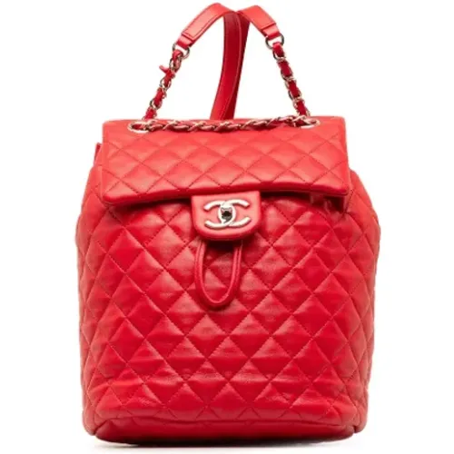 Pre-owned > Pre-owned Bags > Pre-owned Backpacks - - Chanel Vintage - Modalova