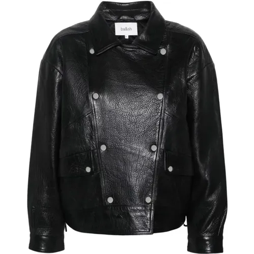 Jackets > Leather Jackets - - BA&SH - Modalova