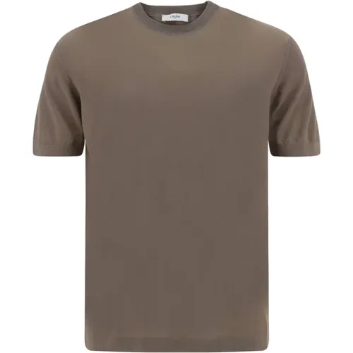 Cruna - Tops > T-Shirts - Brown - Cruna - Modalova