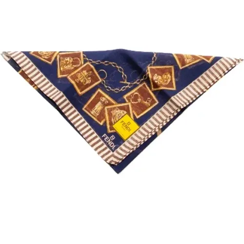 Pre-owned > Pre-owned Accessories > Pre-owned Scarves - - Fendi Vintage - Modalova