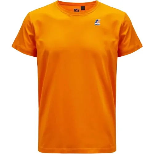 K-Way - Tops > T-Shirts - Orange - K-way - Modalova