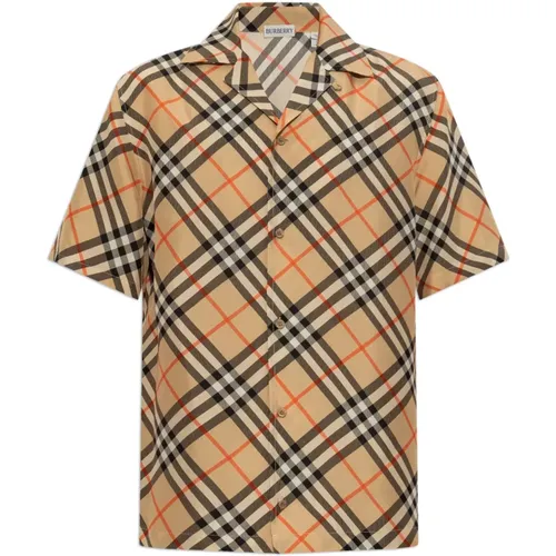 Shirts > Short Sleeve Shirts - - Burberry - Modalova