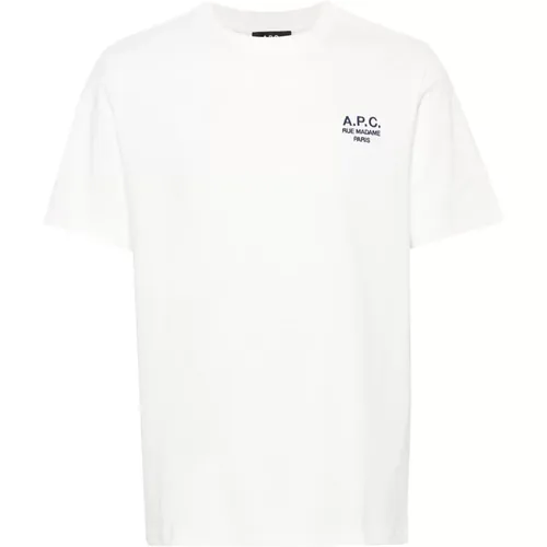 A.p.c. - Tops > T-Shirts - White - A.p.c. - Modalova