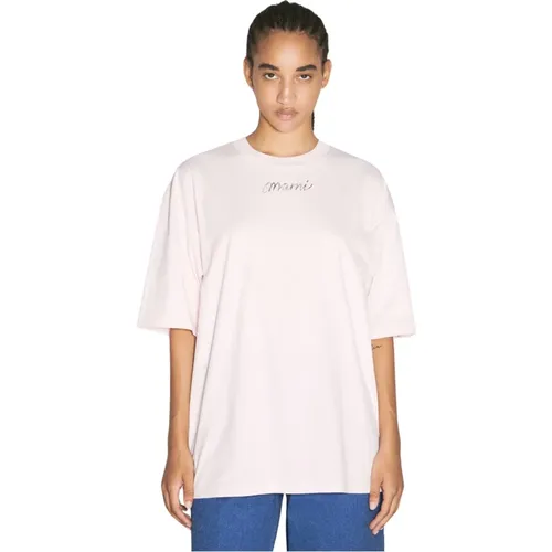 Marni - Tops > T-Shirts - White - Marni - Modalova