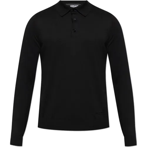 Tops > Polo Shirts - - Versace - Modalova