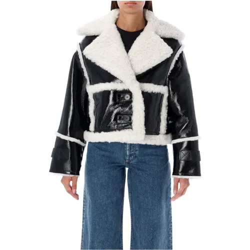 Jackets > Faux Fur & Shearling Jackets - - Shoreditch SKI Club - Modalova